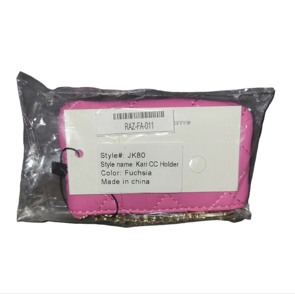 Jules Kae KARI CC HOLDER in Fushia - Picture 4 of 8